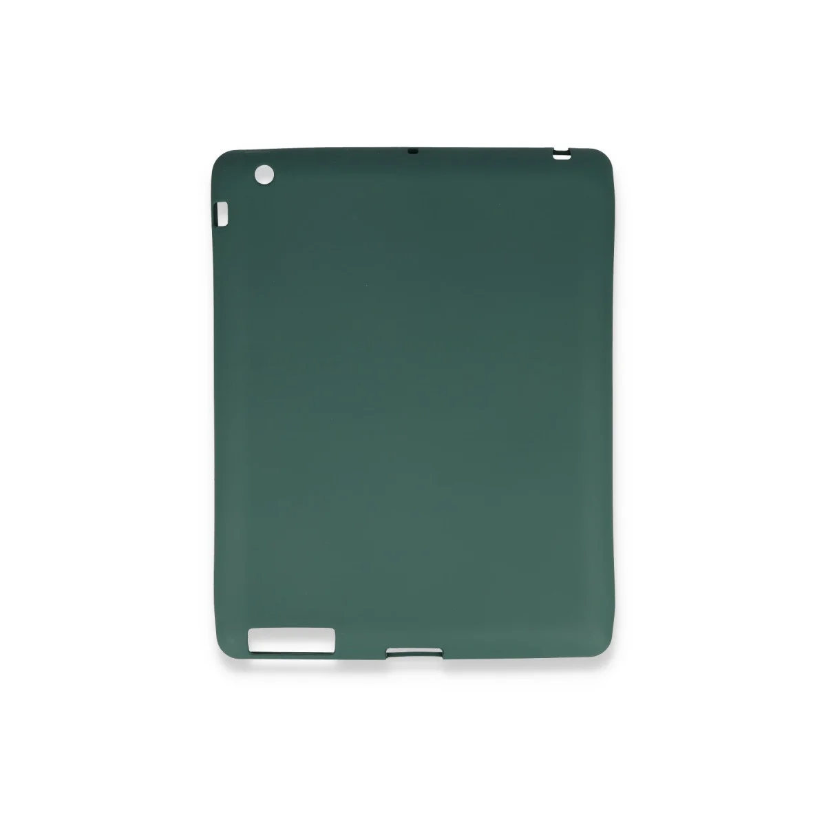 iPad 4 9.7 Kılıf Evo Silikon - Yeşil Tablet Kılıfı