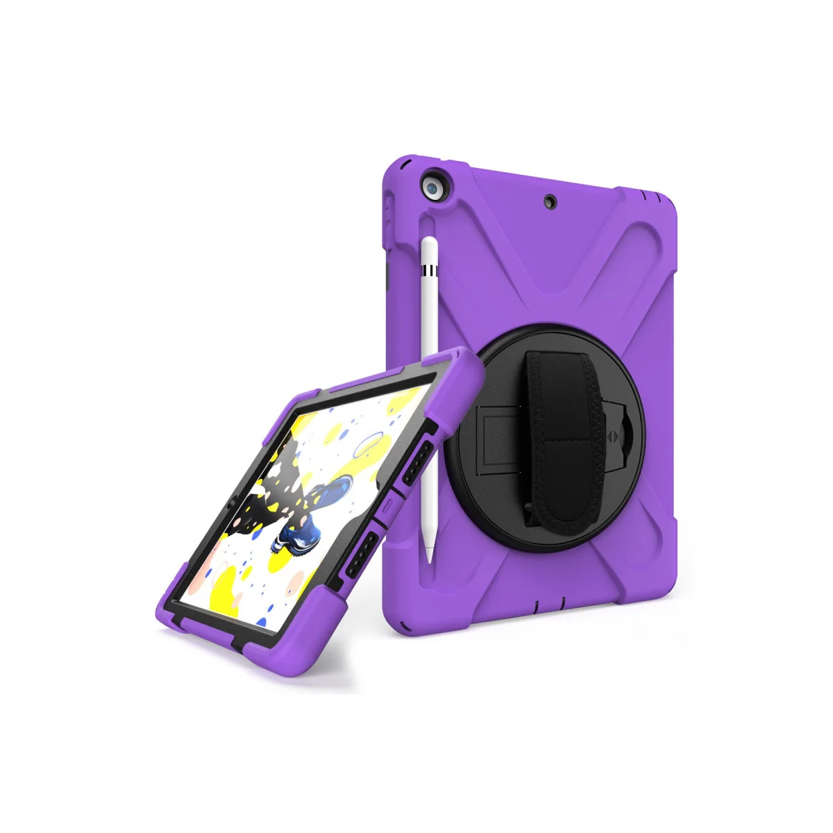 iPad 5 Air 9.7 Döner Kılıf - Mor Tablet Koruyucu ve Stand Fiyatı, Yorumları ve Özellikleri