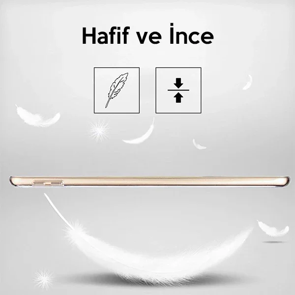 iPad 9.7 2017/2018 Şeffaf TPU Silikon Kılıf - Darbeye Dayanıklı Koruyucu