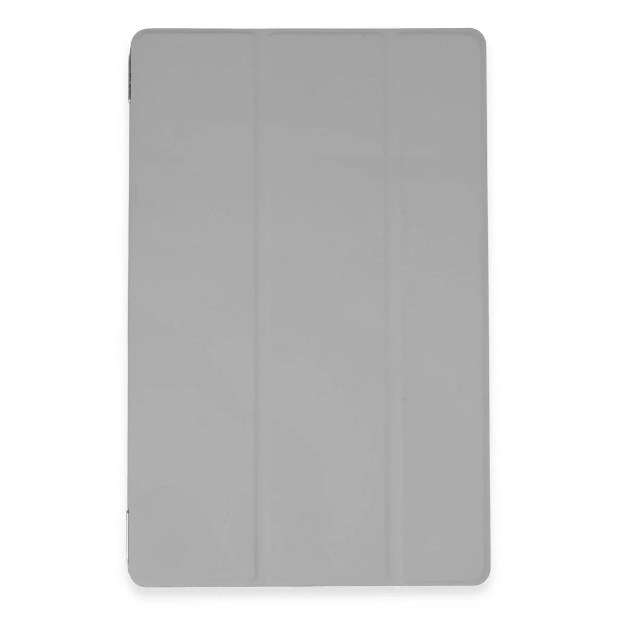 iPad Air 5 (2022) Gri Smart Kılıf - Uyanan Uyku Modlu Tablet Kılıfı ve Koruma