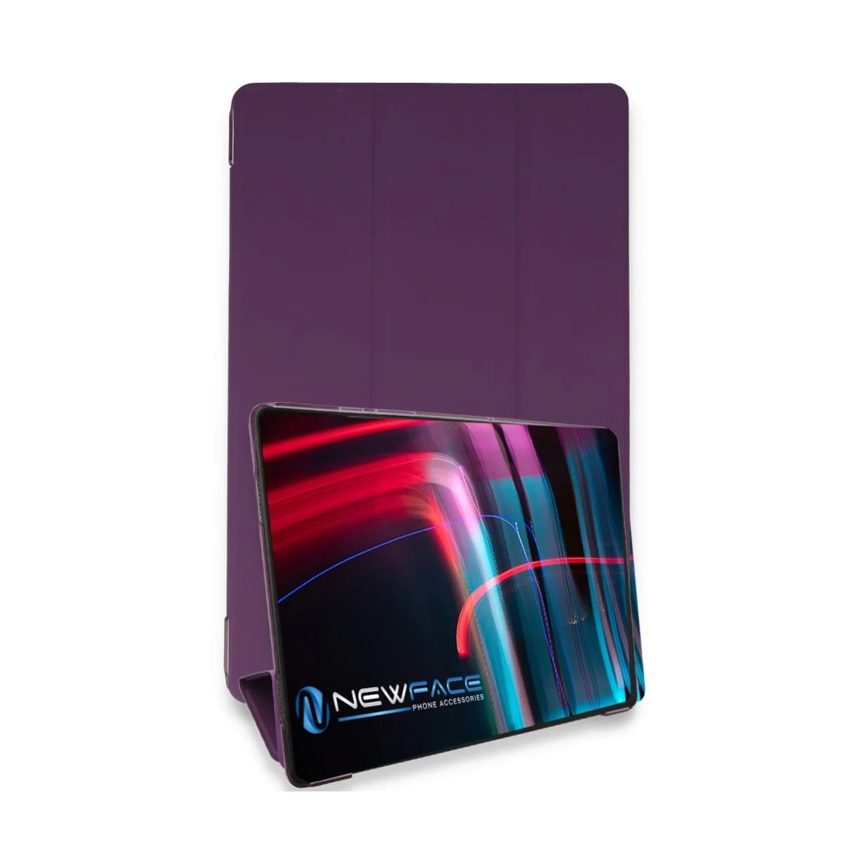 iPad Mini 3 Kılıf - Mor Smart Kılıf ve Stand Özellikli Koruyucu