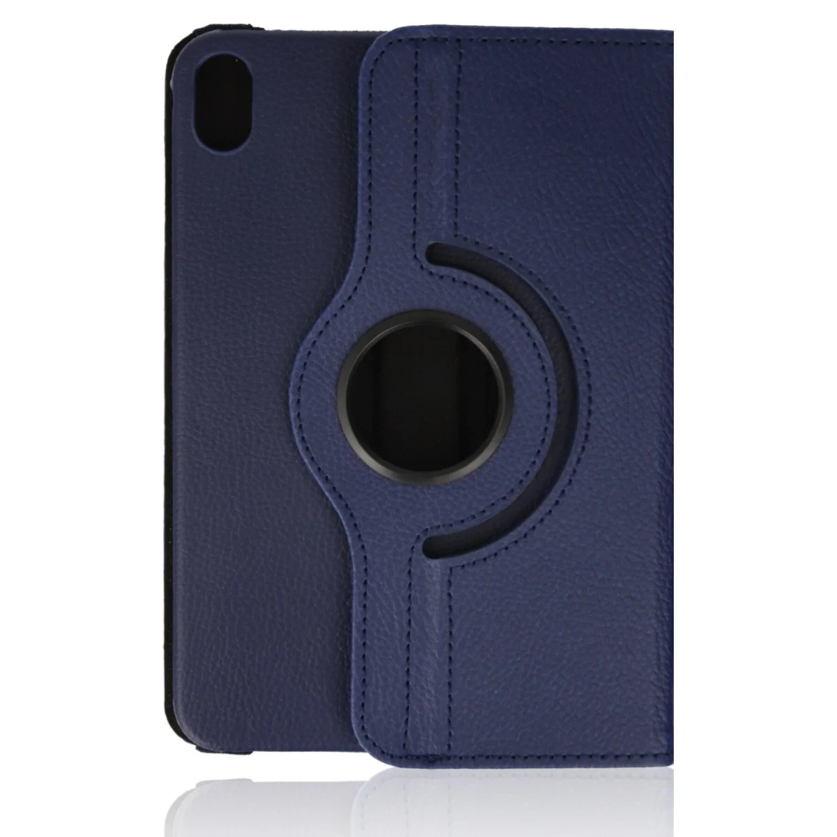 iPad Mini 6 360 Dönüşlü Tablet Deri Kılıf - Lacivert