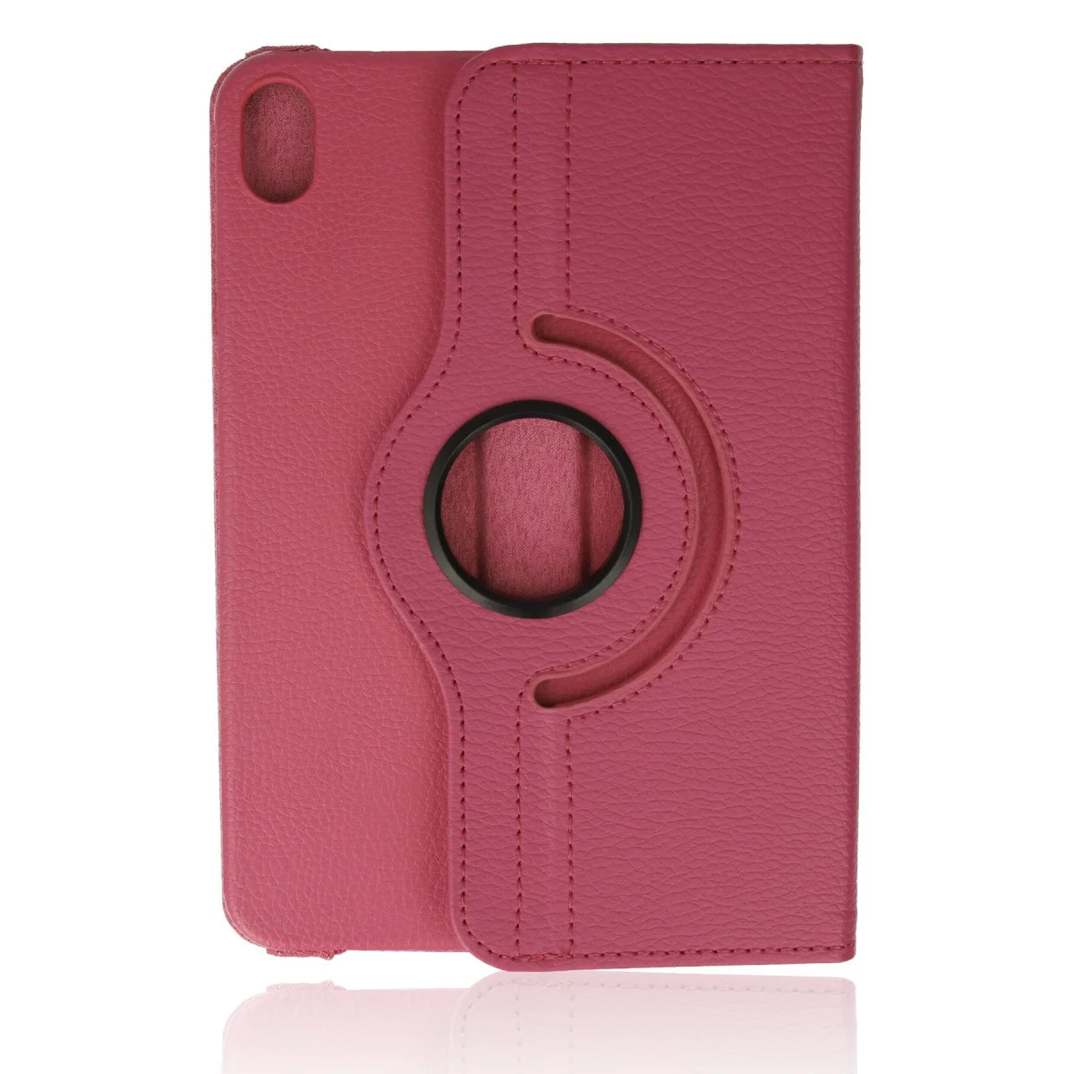 iPad Mini 6 Kılıf 360 Dönüşlü Pembe Tablet Kılıfı - Ergonomik ve Koruyucu Deri Kılıf
