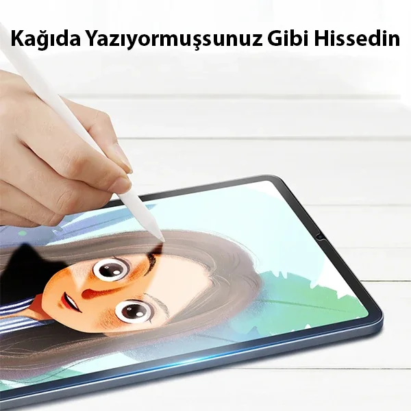 iPad Mini 6/7 Paper Like Ekran Koruyucu – Darbe Emici Mat Folyo
