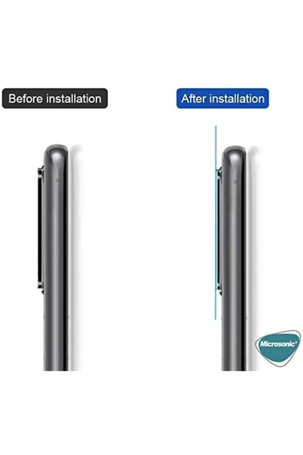 iPad Pro 11 2024 (A2836-A2837) Kamera Lens Koruma Camı V2 Siyah 3