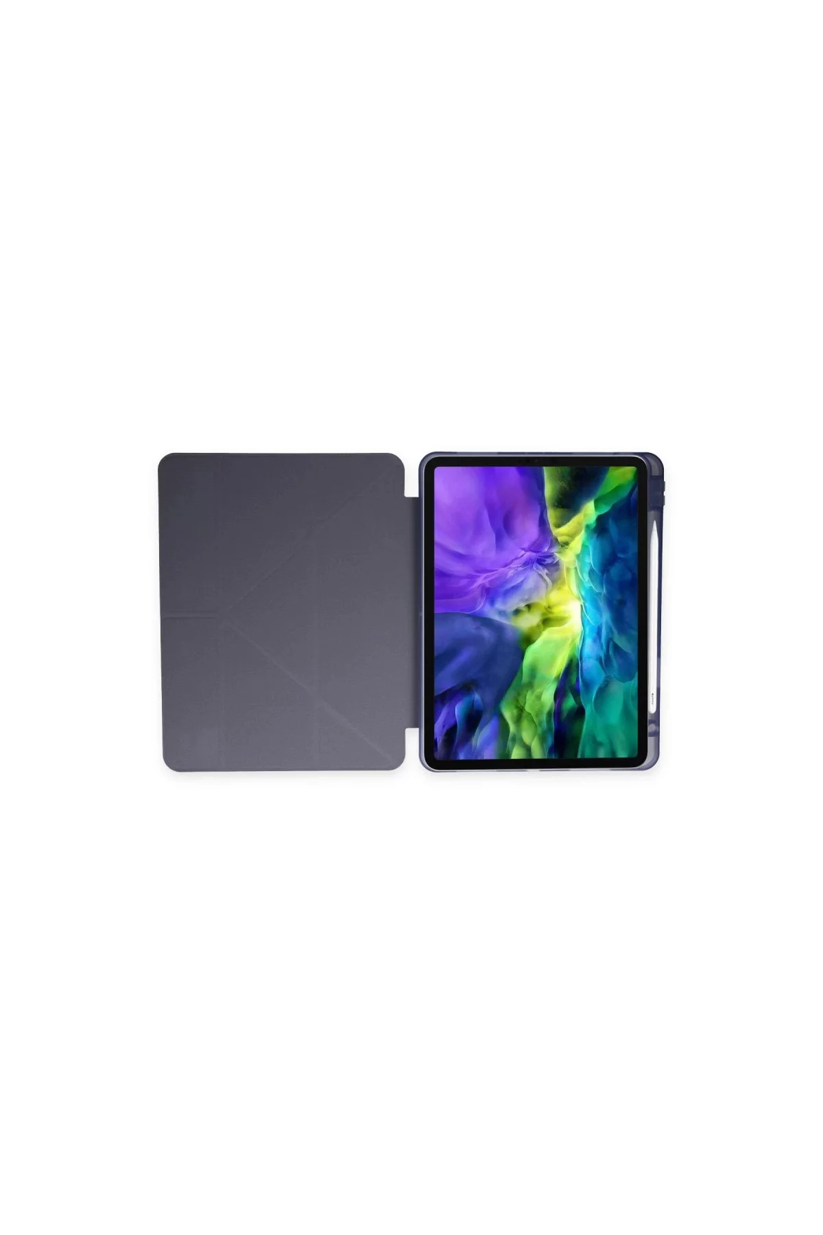 İpad Pro 11 (2024) Kılıf Kalemlikli Mars Tablet Kılıfı - Lavender