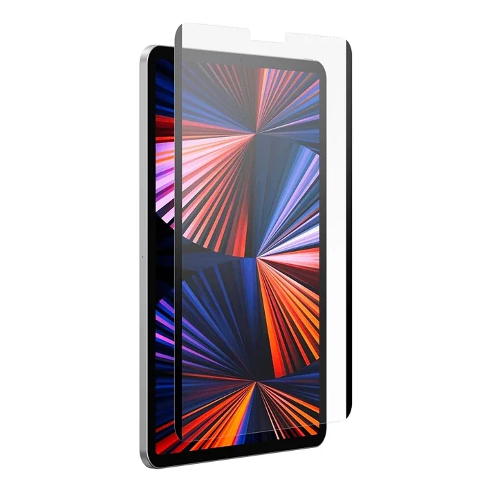 iPad Pro 12.9" Manyetik Kenarlı Ekran Koruyucu - Parlak Görüntü ve Çizim Keyfi