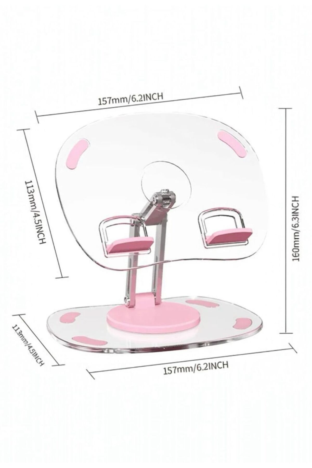 iPad ve Tablet Uyumlu 360° Dönebilen Telefon Standı – Masaüstü Tu