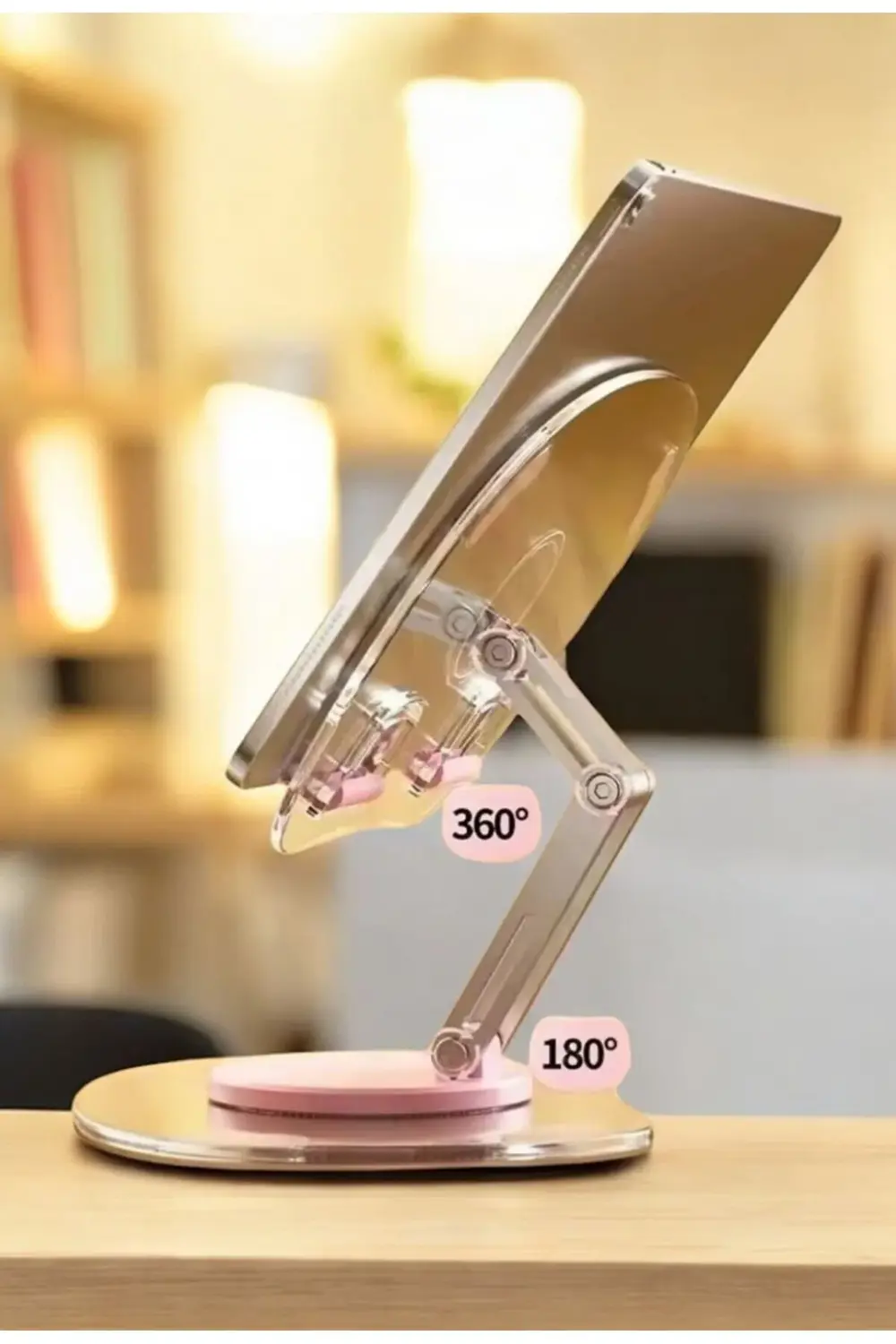 iPad ve Tablet Uyumlu 360° Dönebilen Telefon Standı – Masaüstü Tu