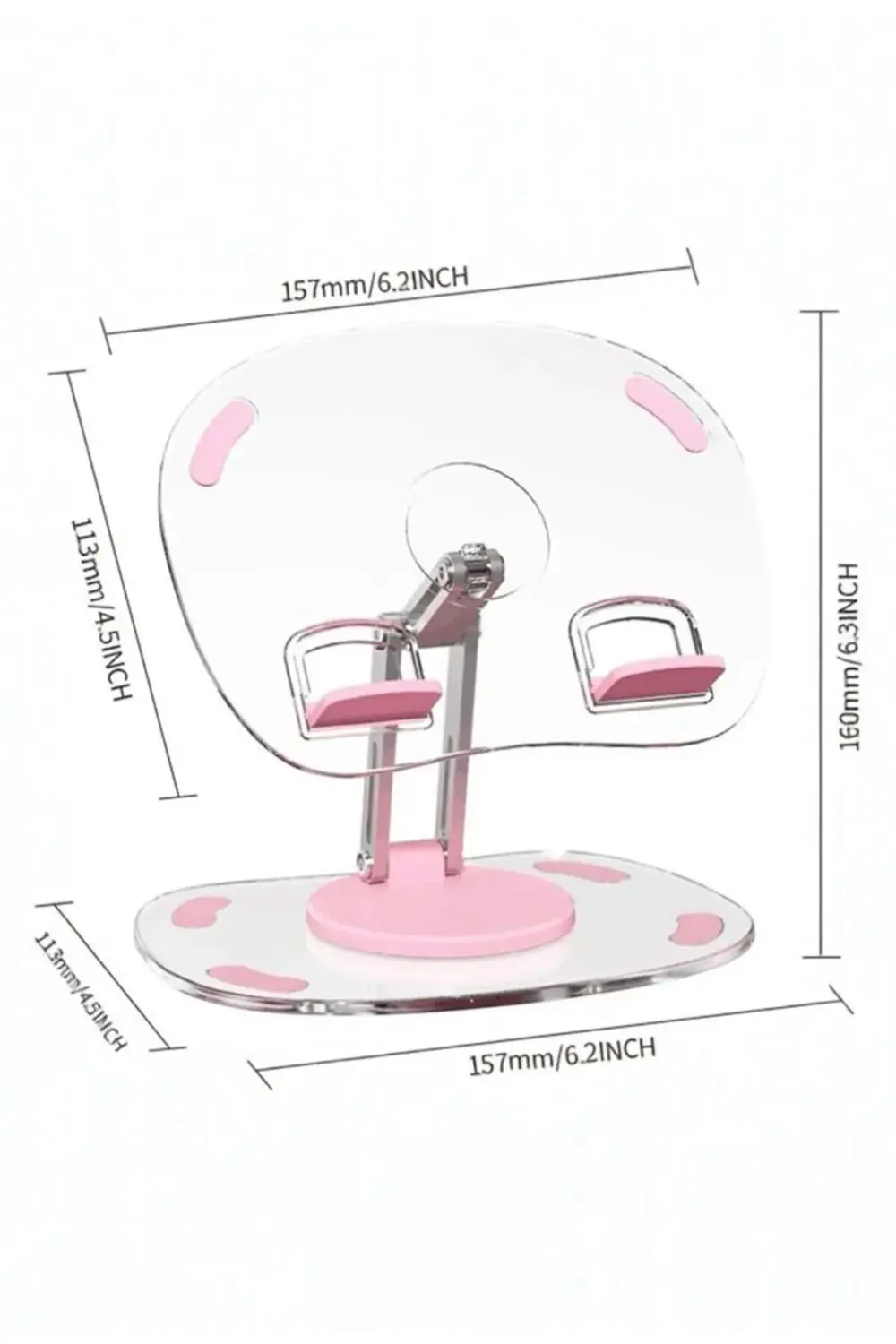iPad ve Tablet Uyumlu 360° Dönebilen Telefon Standı – Masaüstü Tu
