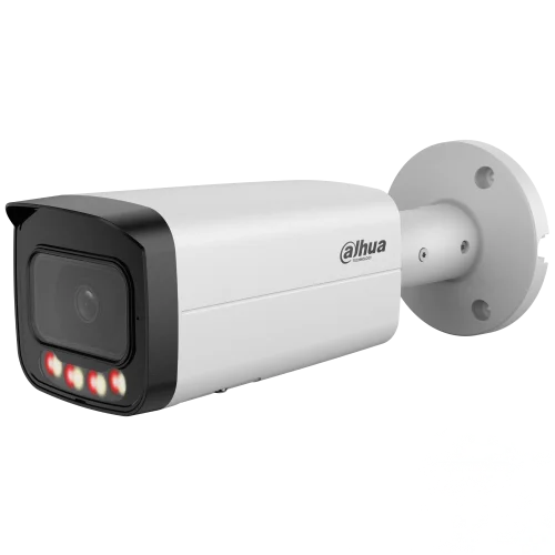 IPC-HFW21249T-AS-IL 12Mpix, 3,6mm Lens,SD Kart, Smart Dual Light, H265+, 30Mt Gece Görüşü, IP67, Dahili Mikrofon, PoE Bullet IP Kamera