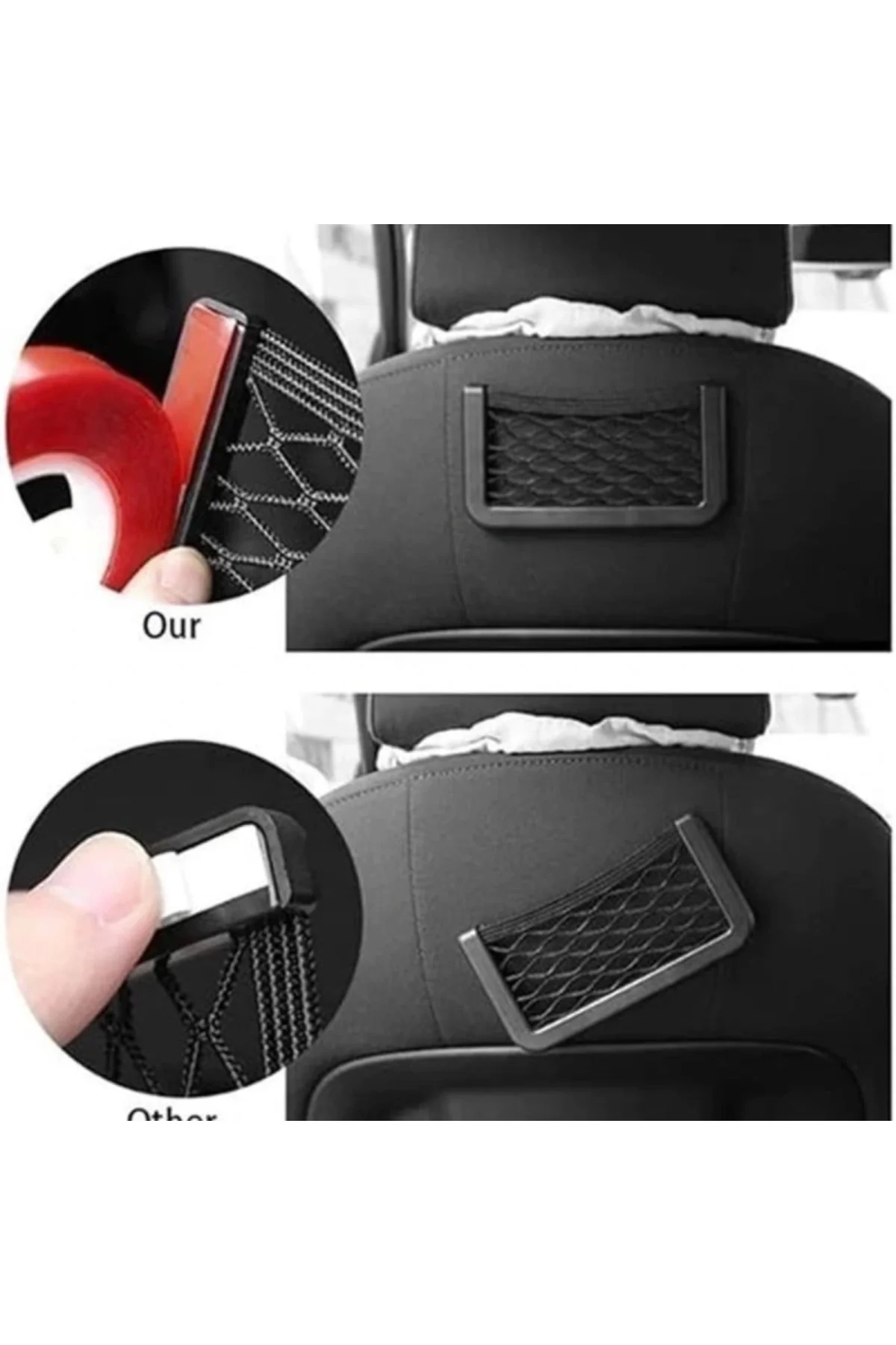 iPechStore 2 ADET Çift Taraflı Bant Silikon, Yapışkanlı Şeffaf Bant, Güçlü Tutuş, Çift ta
