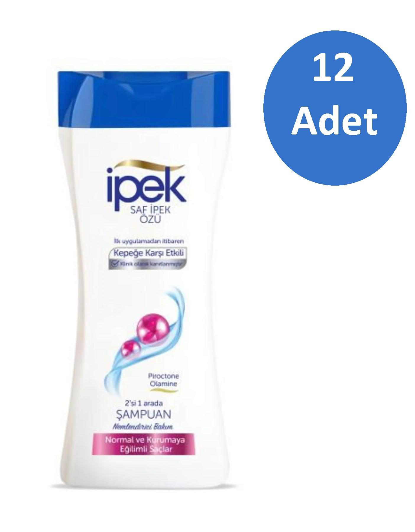 İpek Kepeğe Karşı Etkili 2'si 1 Arada Normal Ve Kurumaya Eğilimli