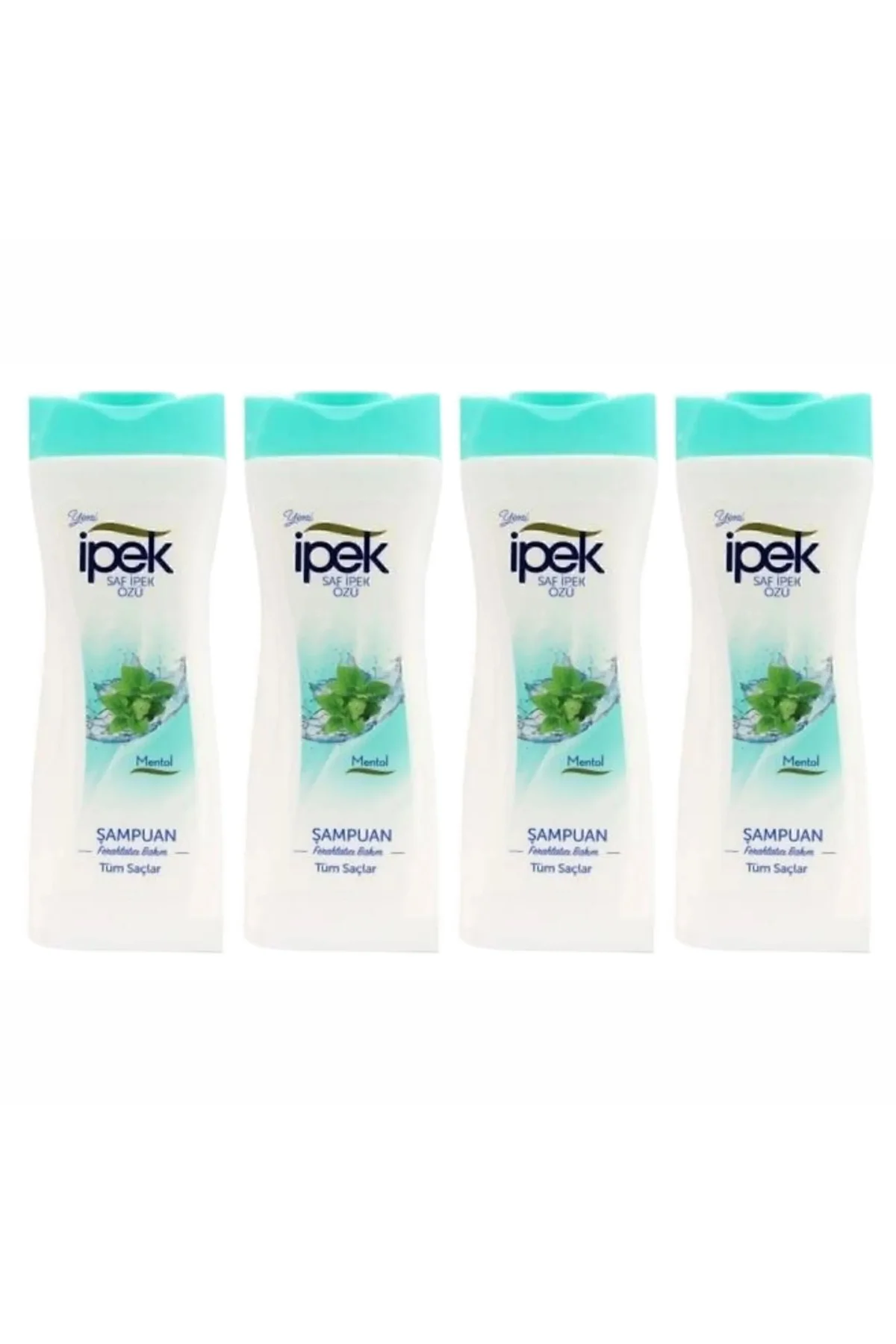 İpek Şampuan 480 ml Tüm Saçlar Mentol 4 adet