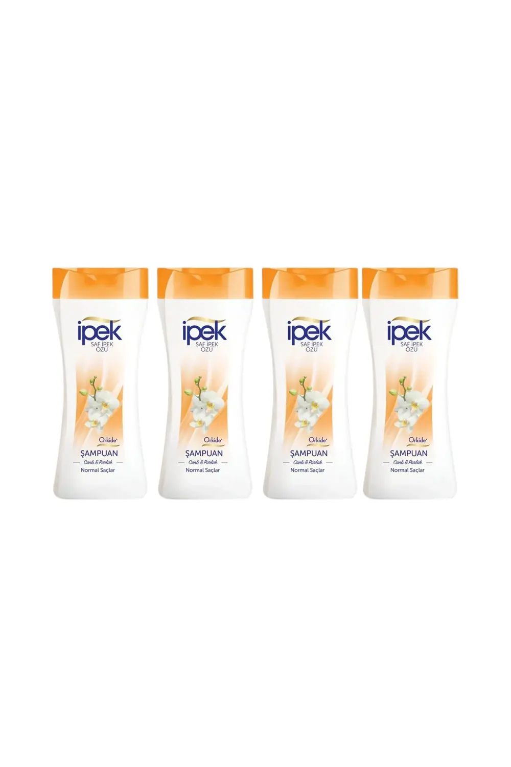 İpek Şampuan 480 ml Normal Saçlar Orkide x 4 adet