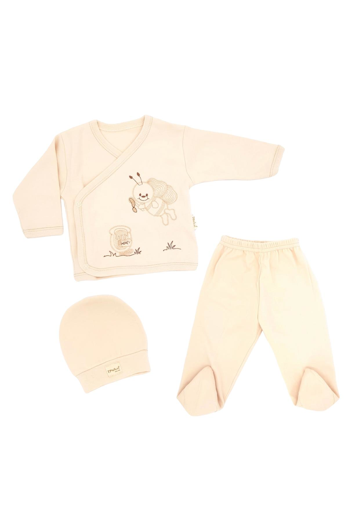 İpeksi Baby Yeni Doğan 11'li Hastane Çıkış Seti 0-4 Ay Kız Erkek 