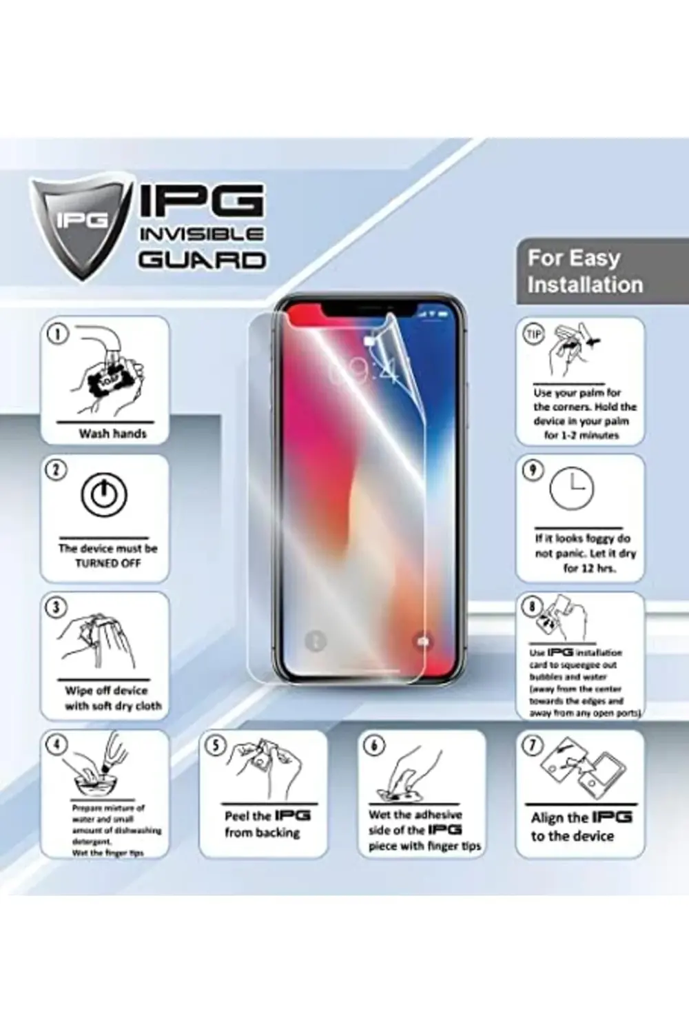 IPG 17 Pro Max için Hydrogel Kamera Koruyucu (2 Adet) 395519