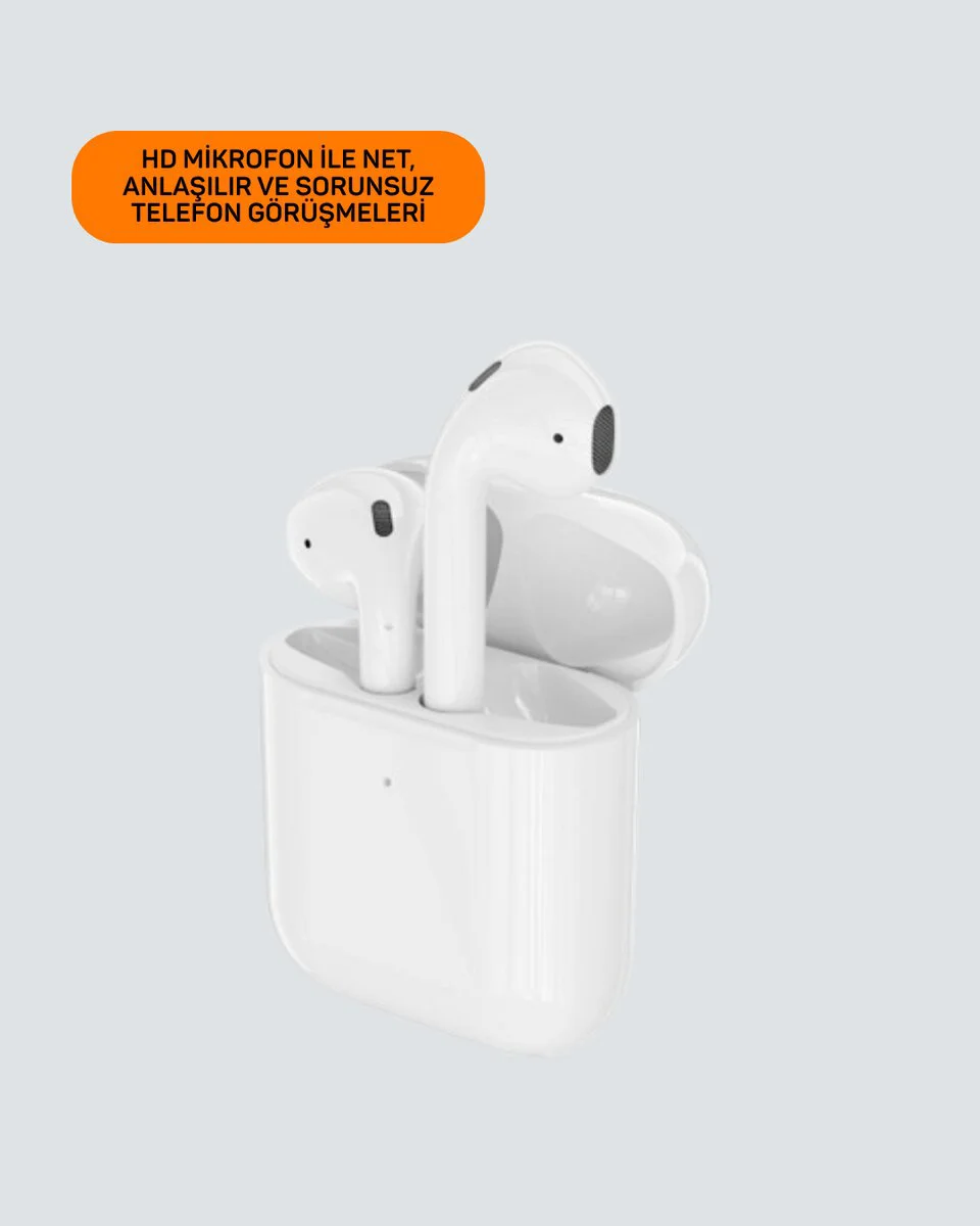 iPhone 11 12 13 14 15 Uyumlu Mini TWS Kulaklık Gürültü Önleyici Uzun Pil Ömürlü