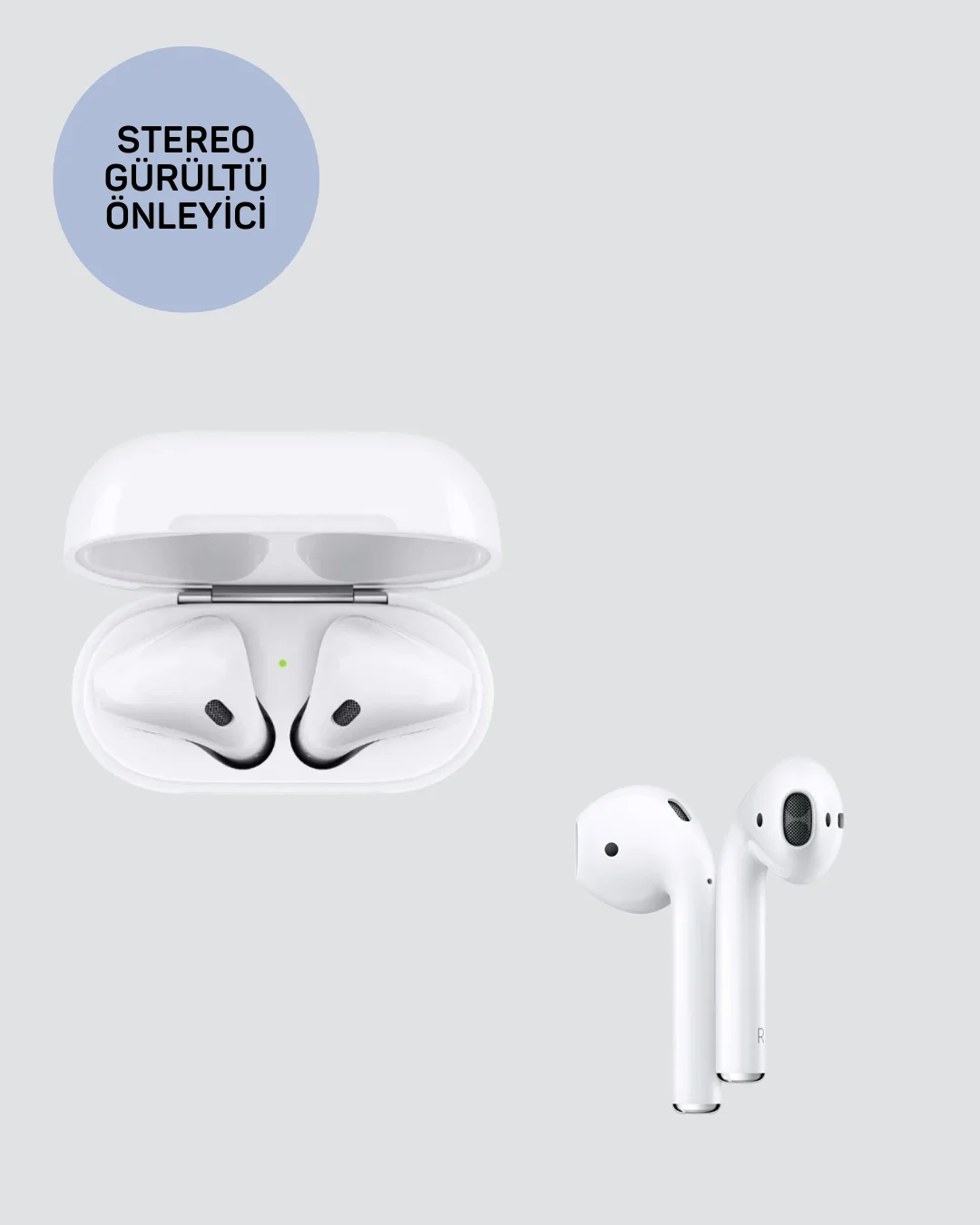 iPhone 11 12 13 14 15 Destekli Kablosuz Kulaklık Gürültü Önleyici HiFi Ses