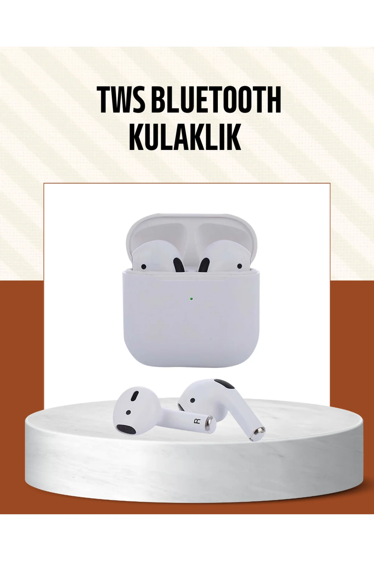 Iphone 11 12 13 14 15 Uyumlu Tws Bluetooth Kulaklık Gürültü Önleyici Hifi Stereo