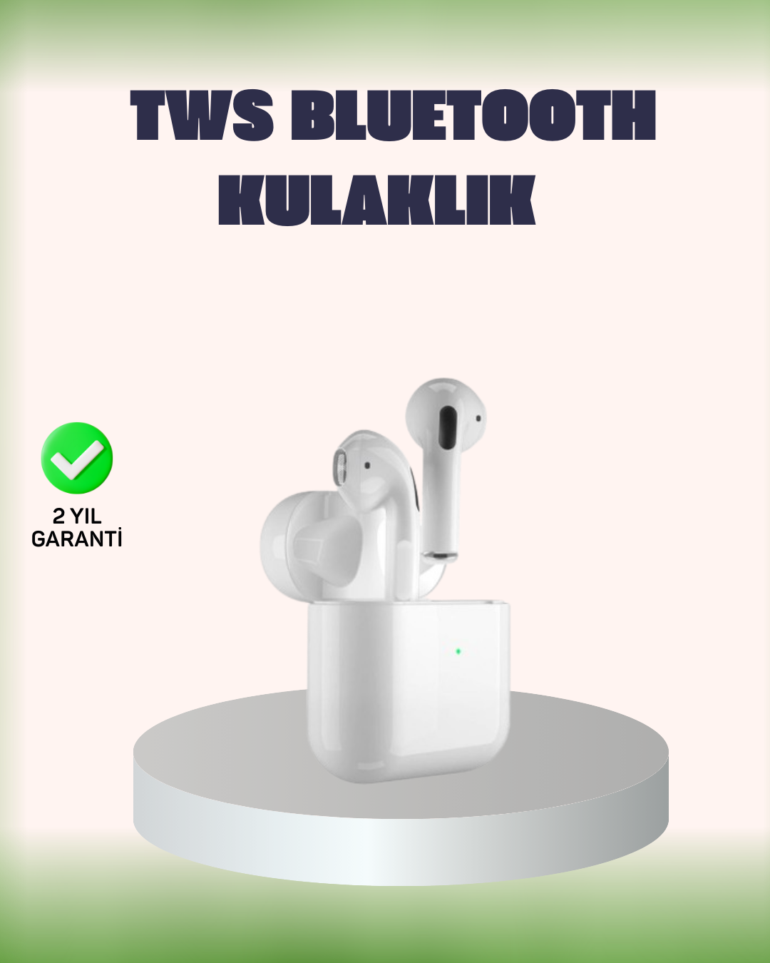 iPhone 11 12 13 14 15 Destekli Kablosuz Kulaklık Gürültü Önleyici