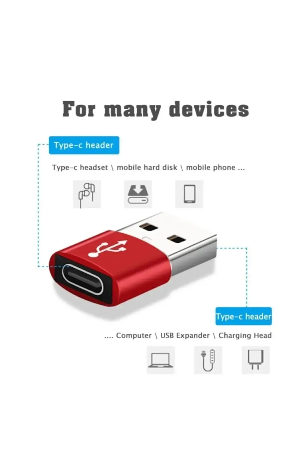 Iphone 11 12 13 14 Yeni Nesil Başlık Aparatı Type-c To Usb Dönüşt