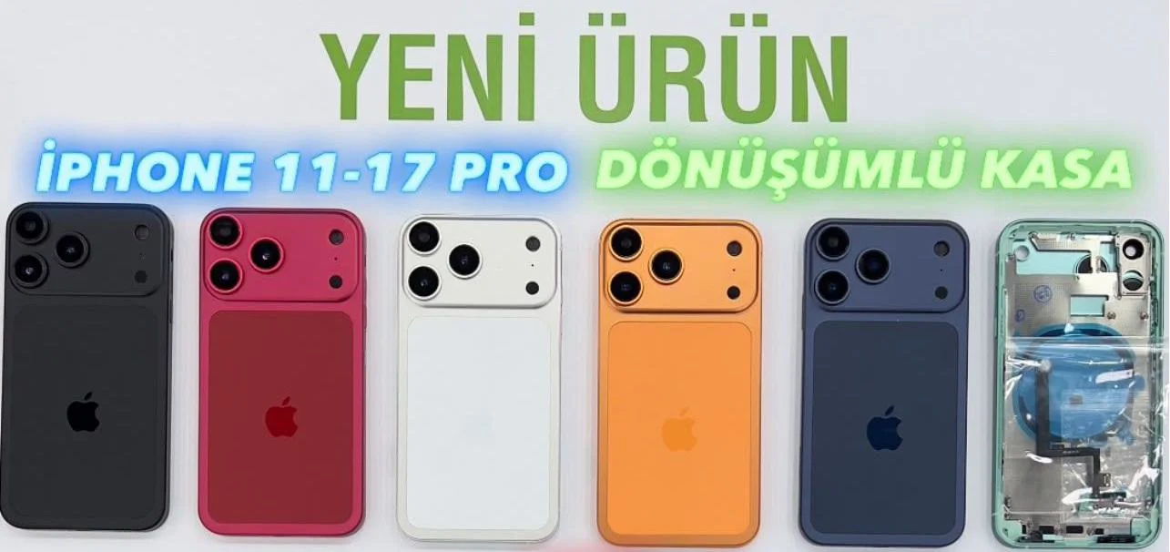 iPhone 11 - 17 PRO'ya Dönüşüm Kasa (BEYAZ) iPhone 11 - 17 PRO'ya Dönüşüm Kasa (BEYAZ)
