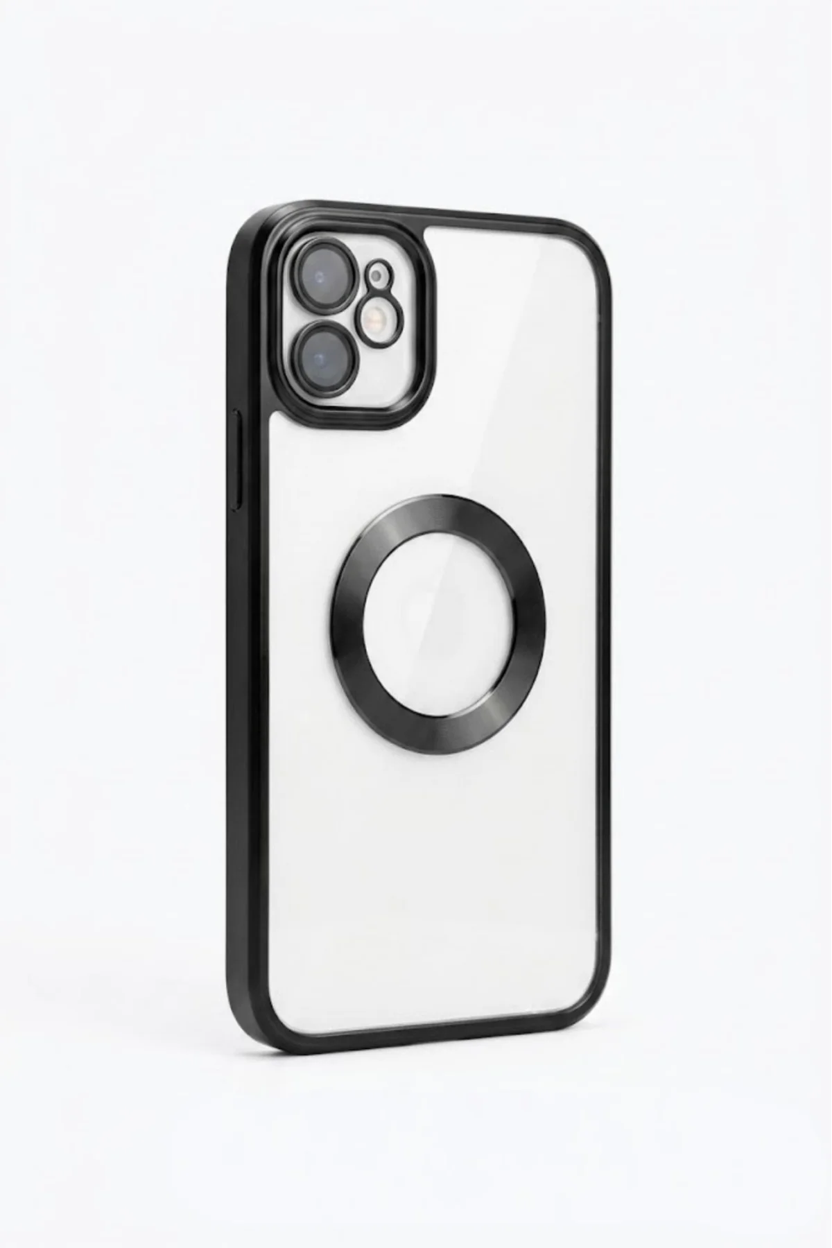 Iphone 11 6.1 Inc Uyumlu Kamera Korumalı Silikon Telefon Kılıfı Siyah