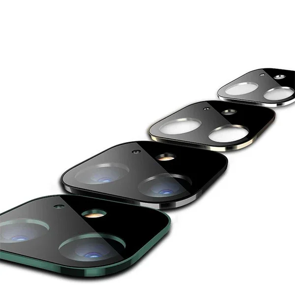 iPhone 11 6.1 İnch 3D Metal Kamera Koruyucu Metal Lens-1852