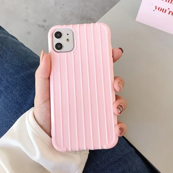 iPhone 11 6.1" Trunk Lines Silikon Kılıf - Darbe Emici Ultra Ince