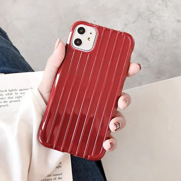 iPhone 11 6.1" Trunk Lines Silikon Kılıf - Darbe Emici Ultra Ince