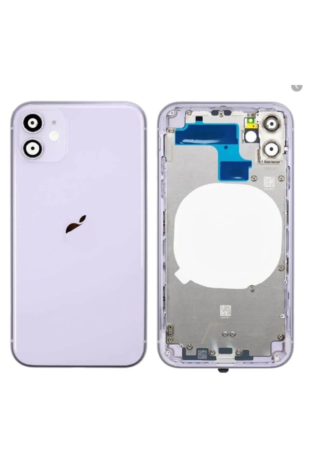 Iphone 11 Boş Kasa + Kapak Mor Iphone 11 Boş Kasa + Kapak Mor