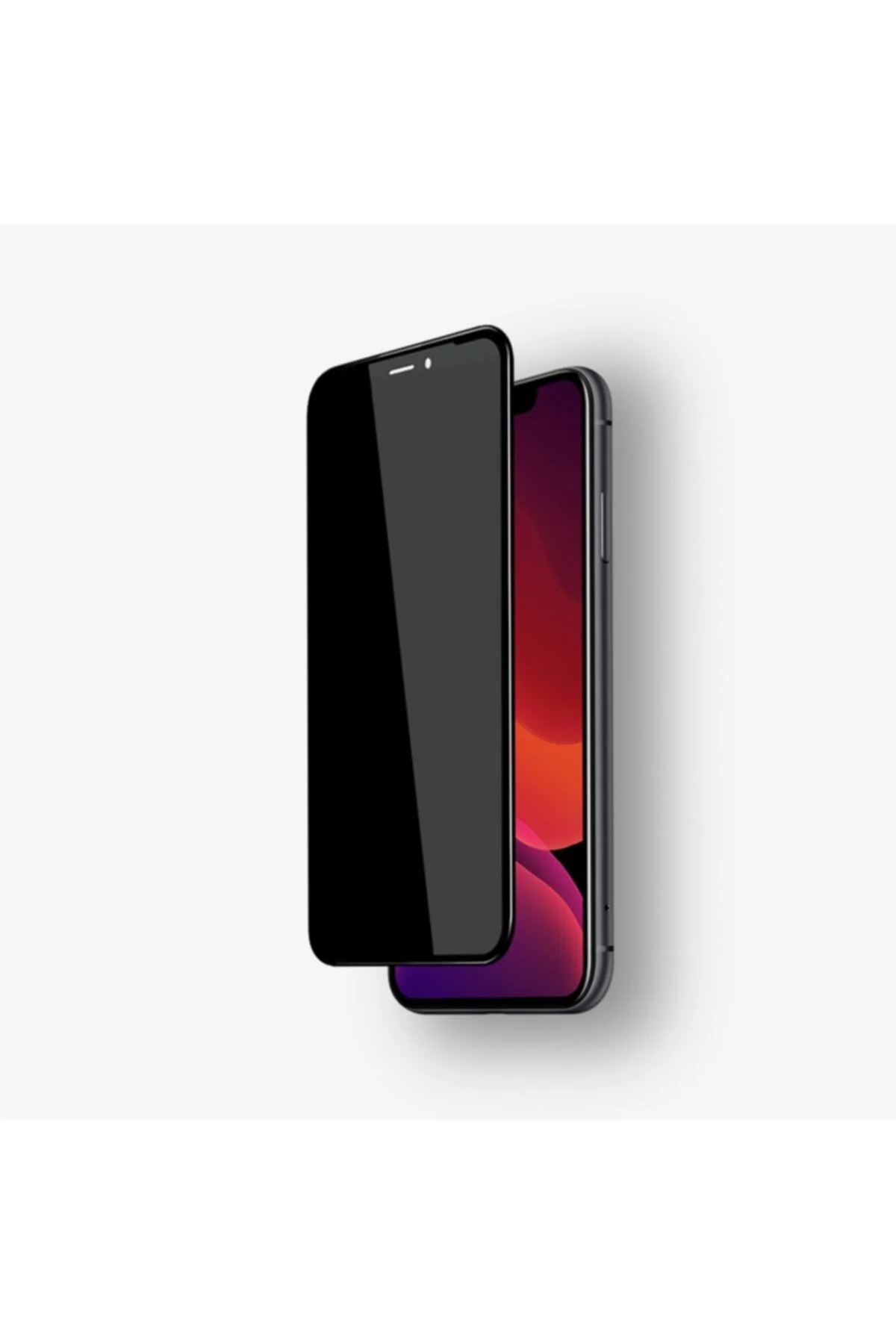 Iphone 11 Gizli Hayalet Ekran Koruyucu 2.5D Kavisli