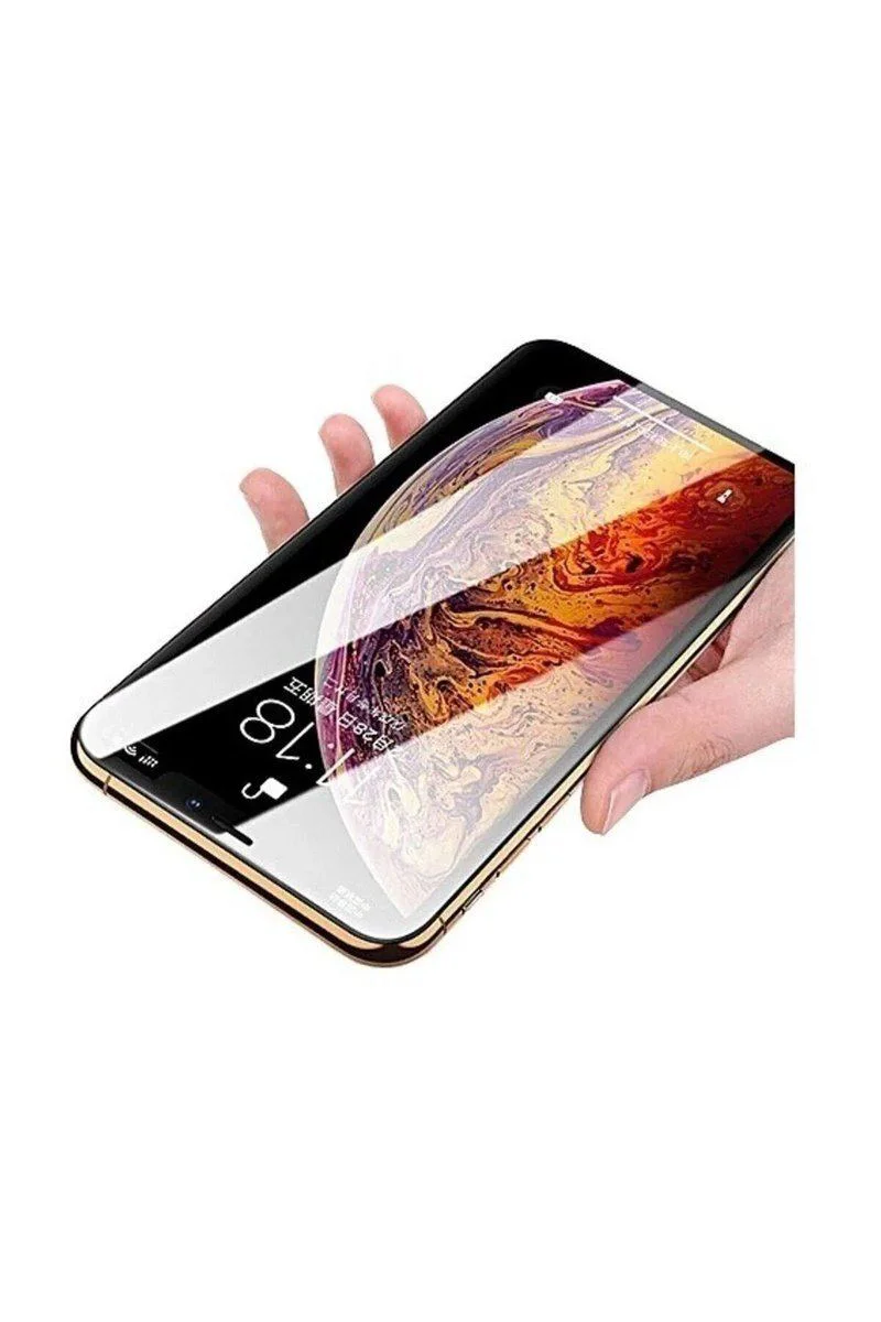 iPhone 11 ile Uyumlu 9D Tam Kaplayan Ekran Koruyucu - Parmak İzi Bırakmayan, Çizilmez, HD Şeffaf iPhone 11 ile Uyumlu 9D Tam Kaplayan Ekran Koruyucu - Parmak İzi Bırakmayan, Çizilmez, HD Şeffaf
