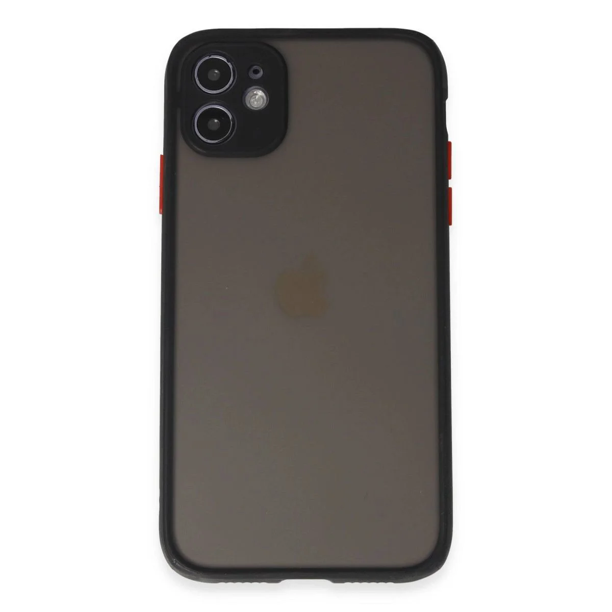 iPhone 11 ile Uyumlu Montreal Silikon Kılıf - Siyah, Darbe Emici Koruma iPhone 11 ile Uyumlu Montreal Silikon Kılıf - Siyah, Darbe Emici Koruma