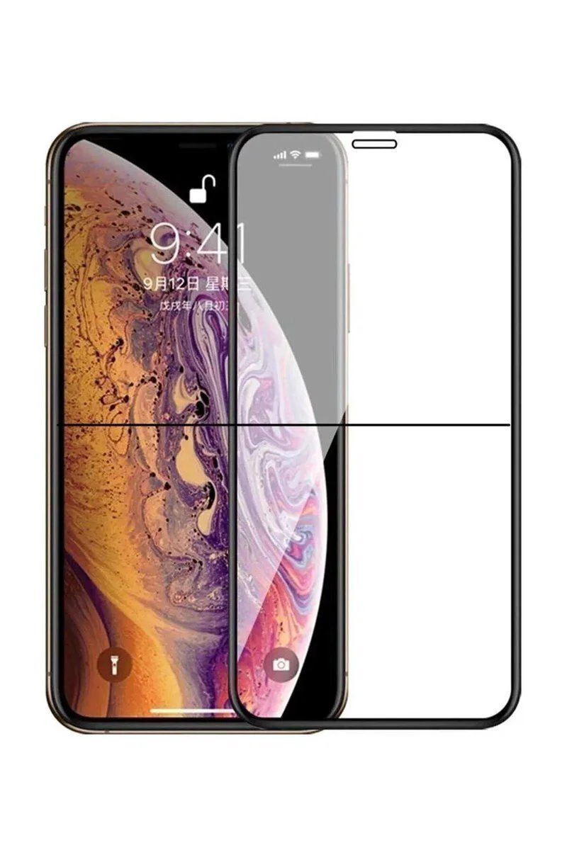 iPhone 11 ile Uyumlu 9D Tam Kaplayan Ekran Koruyucu - Parmak İzi Bırakmayan, Çizilmez, HD Şeffaf iPhone 11 ile Uyumlu 9D Tam Kaplayan Ekran Koruyucu - Parmak İzi Bırakmayan, Çizilmez, HD Şeffaf