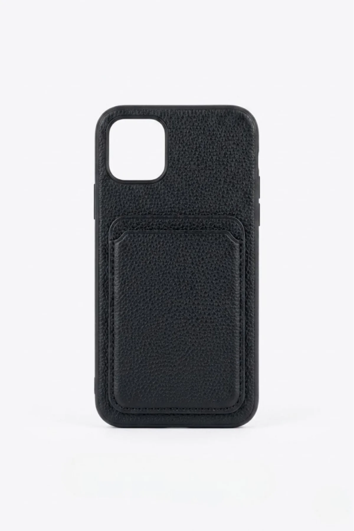 Iphone 11 Kartlıklı Telefon Kılıfı Siyah