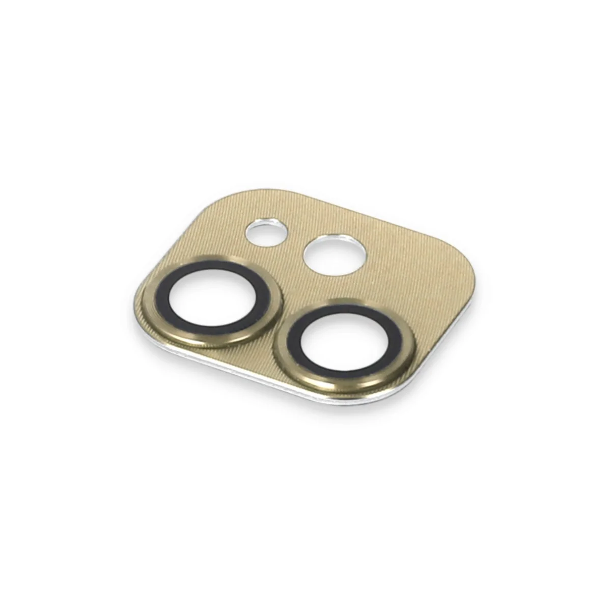 iPhone 11 Pers Alüminyum Kamera Lens Koruması - Gold
