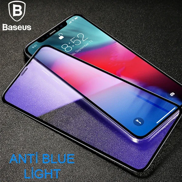 iPhone 11 Pro 0.3mm Rigid Edge Anti Blue Light Kırılmaz Cam Koruyucu - 5775