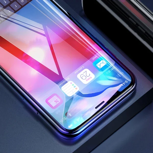 iPhone 11 Pro 0.3mm Rigid Edge Anti Blue Light Kırılmaz Cam Koruyucu - 5775