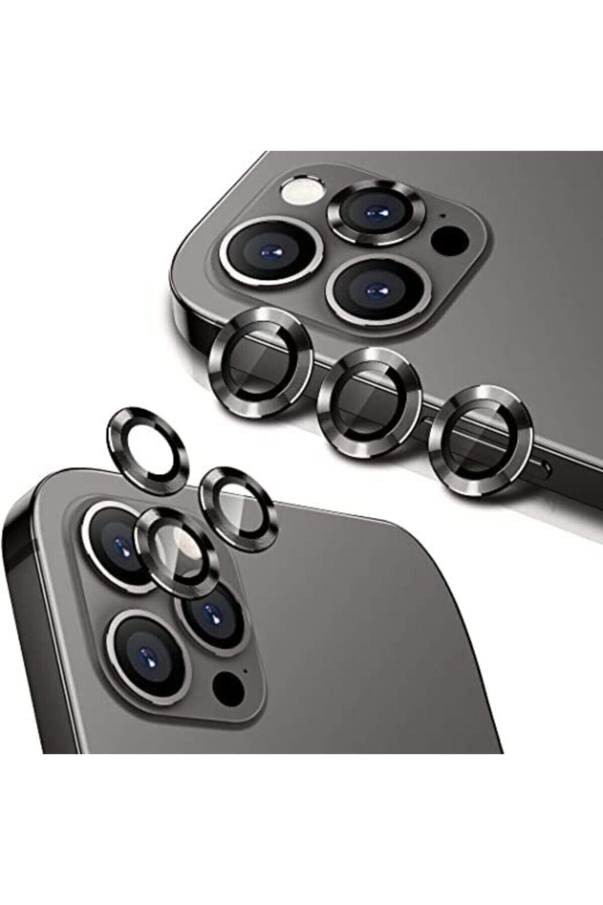 Iphone 11 Pro / 11 Promax / 12 Pro Uyumlu Mercek-lens Kamera Koru