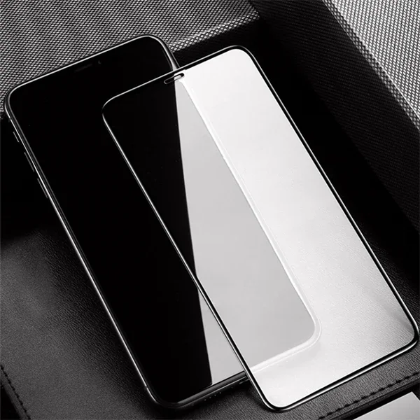 iPhone 11 Pro 2in1 Full Glue Kamera Lens & Ekran Koruyucu Cam Set - Çizilmeye Karşı 5 Katman Dayanıklı