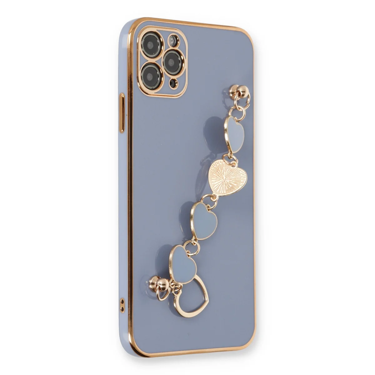 iPhone 11 Pro Esila Silikon Gri Kılıf - Şık ve Güçlü Koruma