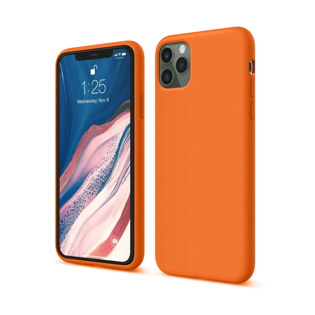 iPhone 11 Pro First Serisi Silikon Kılıf Turuncu
