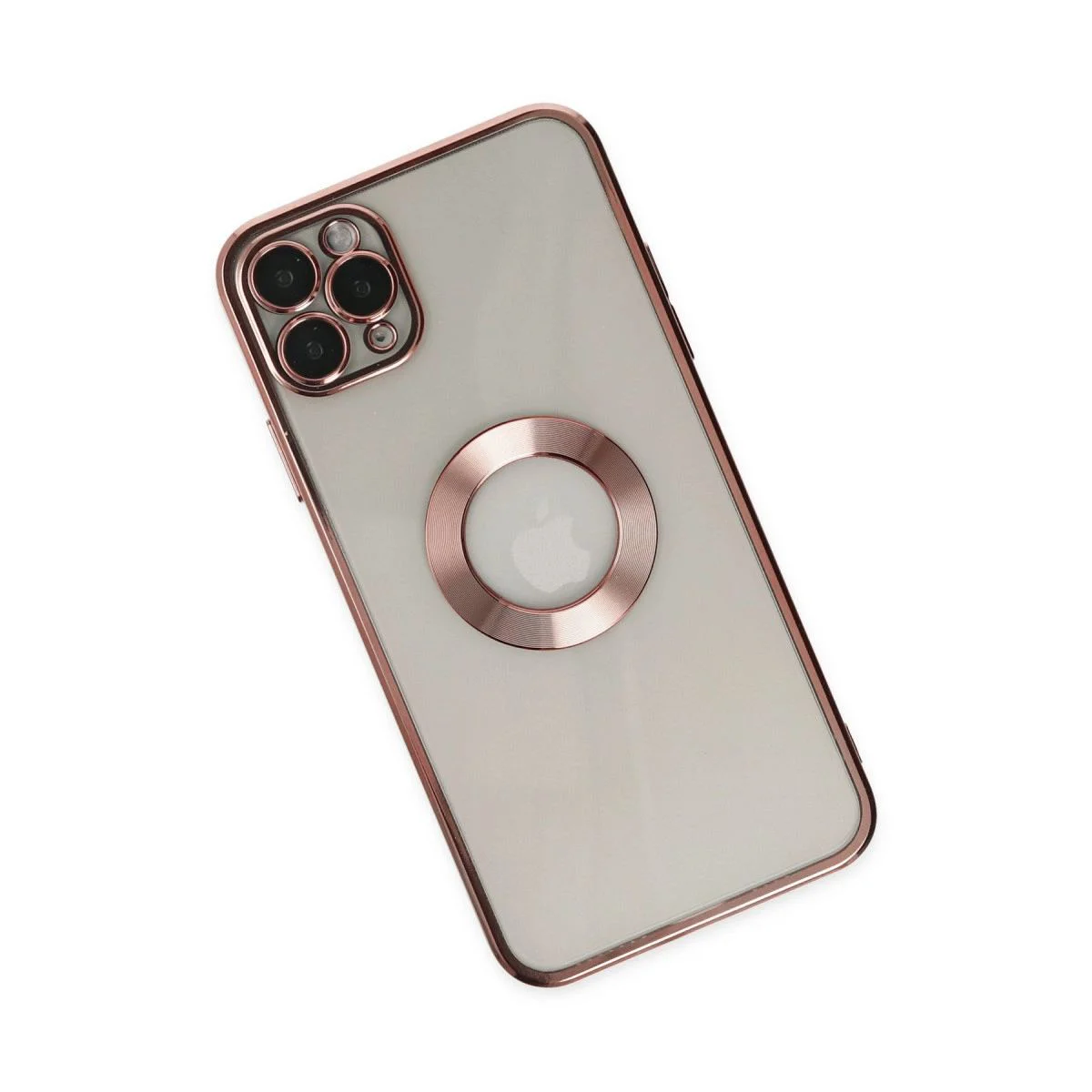 iPhone 11 Pro ile Uyumlu Slot Silikon Kılıf - Rose Gold Fiyatı, Yorumları ve Özellikleri