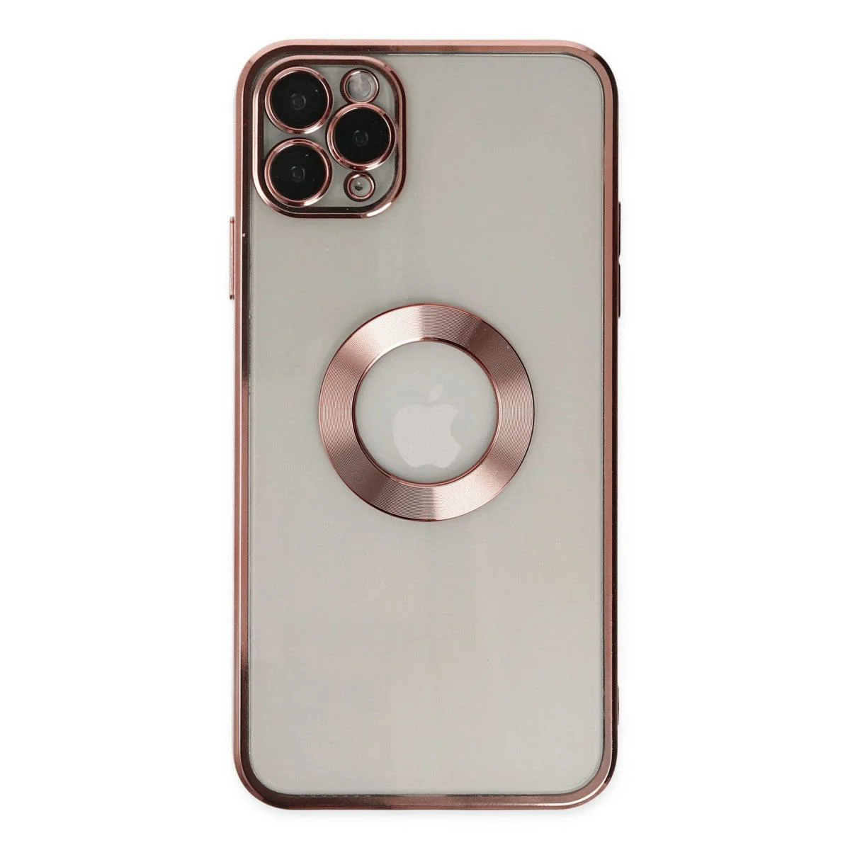 iPhone 11 Pro ile Uyumlu Slot Silikon Kılıf - Rose Gold Fiyatı, Yorumları ve Özellikleri