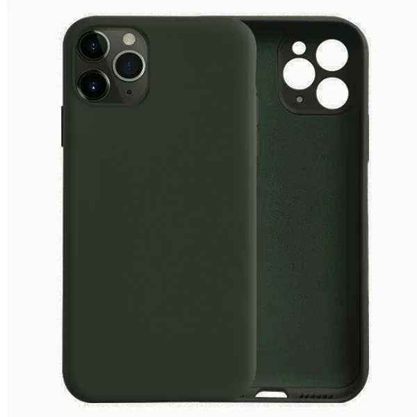 iPhone 11 Pro Kılıf Kadife Silikon Kamera Koruyucu - Darbeye Dayanıklı Lansman Kılıfı