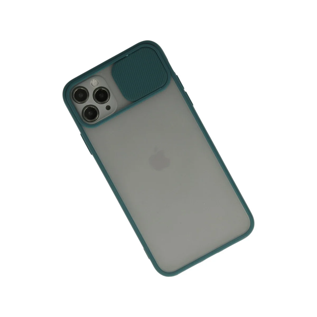 iPhone 11 Pro Kılıf: Palm Buzlu Kamera Sürgülü Silikon - Yeşil