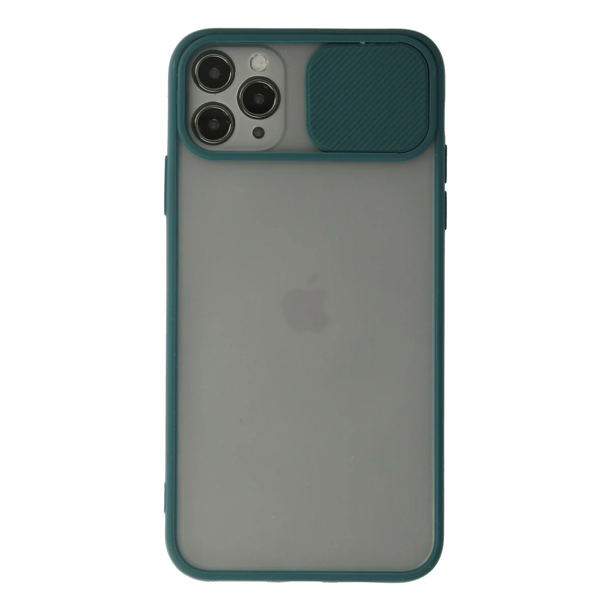 iPhone 11 Pro Kılıf: Palm Buzlu Kamera Sürgülü Silikon - Yeşil