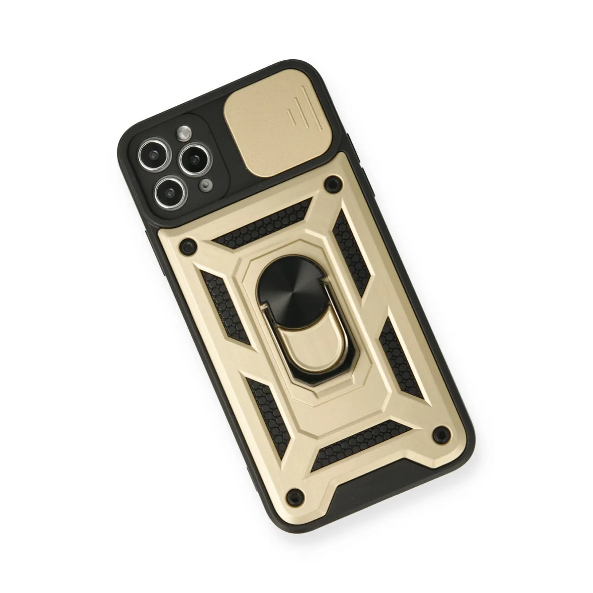 iPhone 11 Pro Kılıf - Gold, Pars Lens Yüzüklü Silikon, Maksimum Darbe Koruması ve Metal Stand Fiyatı, Yorumları ve Özellikleri
